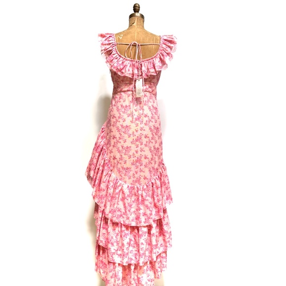 Loveshackfancy Winslow Dress In Autumn Rose Sz M - Picture 15 of 16